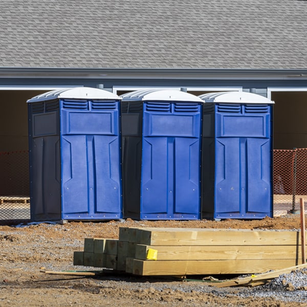 what is the maximum capacity for a single porta potty in Alpine Oregon